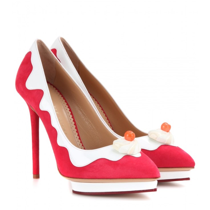 P00083316-Debonaire-Sundae-suede-and-patent-leather-pumps-STANDARD