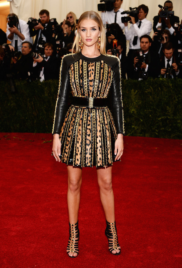 rosie-huntington-whitely-balmain-Charles+James+Beyond+Fashion+Gala+Arrivals+cz3eHhNjIArx